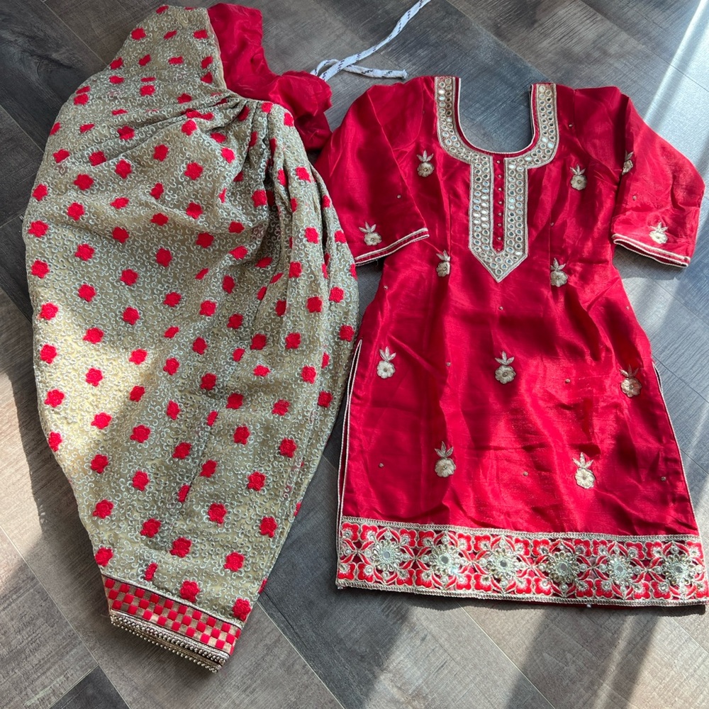 Indian Pakistani beautiful two piece set